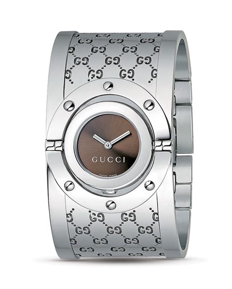 gucci twirl watch bloomingdales brown